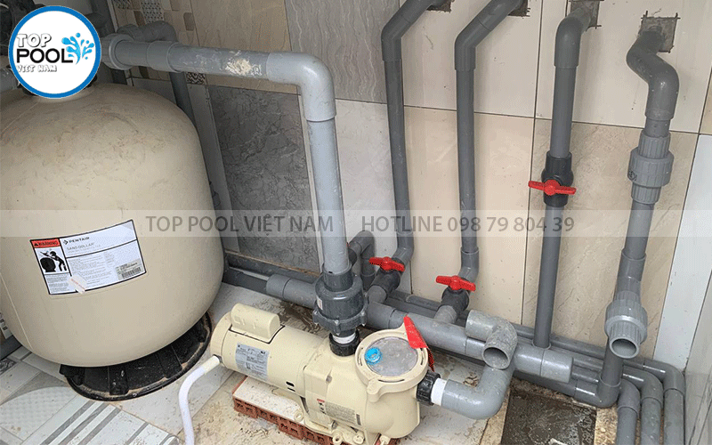 hệ thống lọc nước hồ bơi tại bình dương