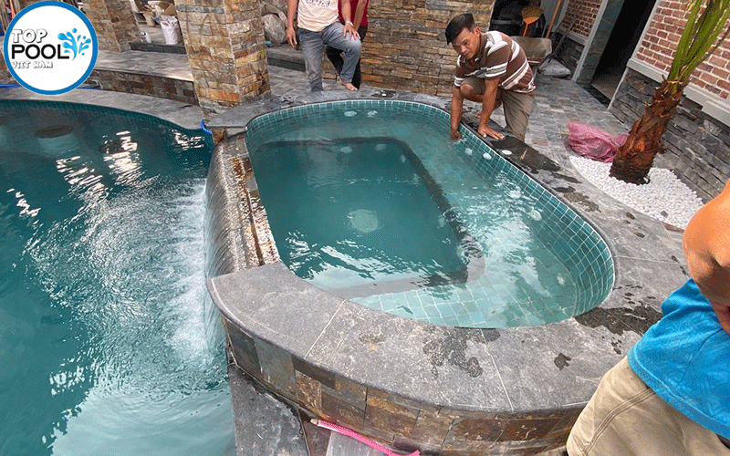 hệ thống sục massage