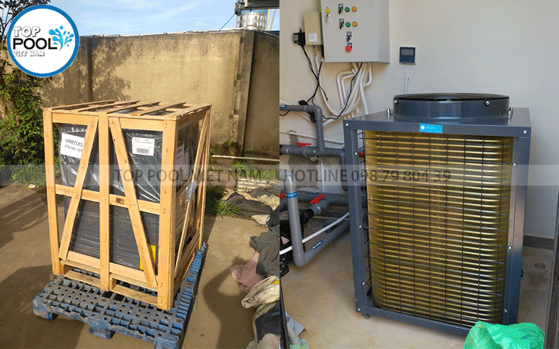 heat pump làm nóng nước