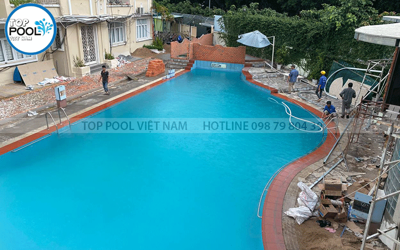 hành trình xây dựng hồ bơi đỉnh cao