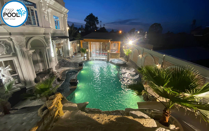 hồ bơi biệt thự