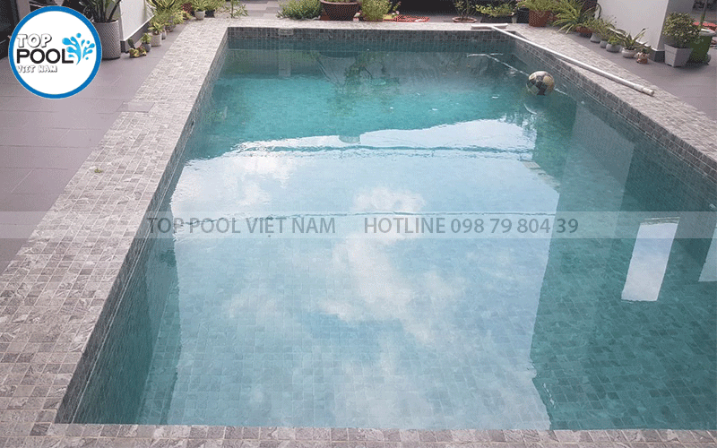 hồ bơi biệt thự gia đình TP Thủ Đức