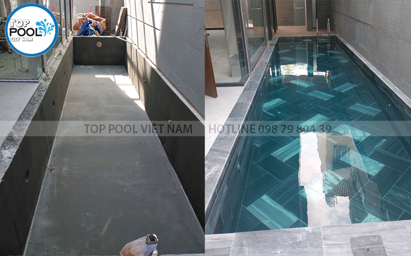 xây dựng hồ bơi gia đình