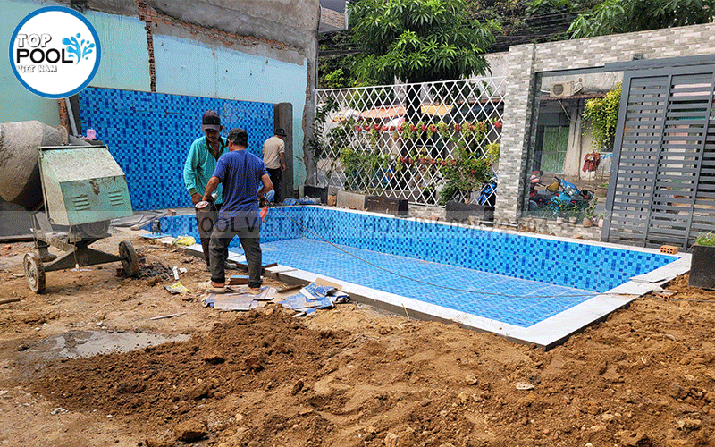 hồ bơi mini tại bình dương