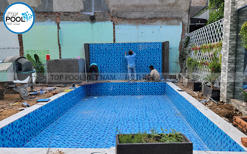 hồ bơi mini tại long an