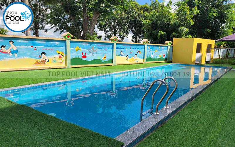 hồ bơi trẻ em trường học