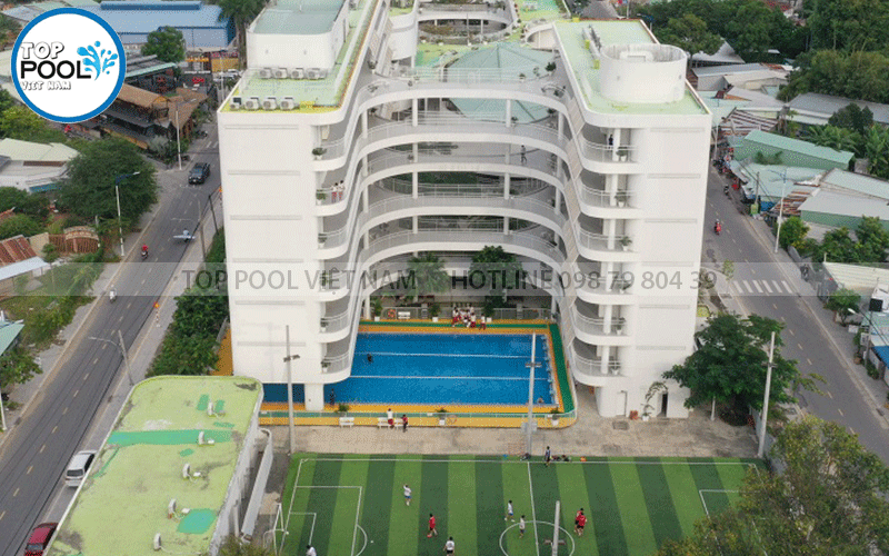hồ bơi trường học IGC Tây Ninh
