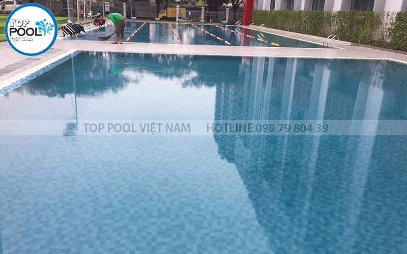 hồ bơi trường học quốc tế