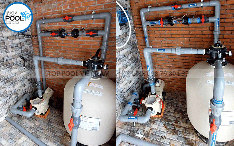 hệ thống lọc nước hồ bơi