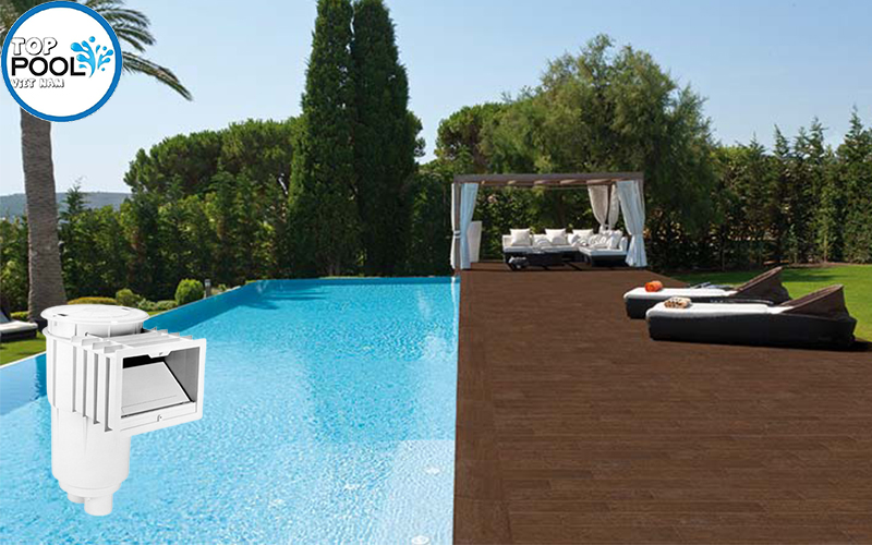 Hộp thu nước mặt hồ bơi