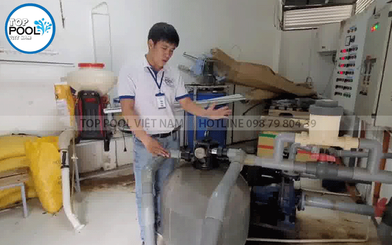 Hướng dẫn sử dụng bộ lọc hồ bơi