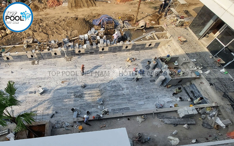 hướng dẫn xây dựng bể bơi gia đình tại Tiền Giang