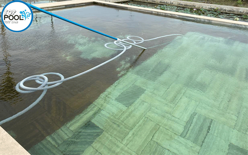Hút dọn vệ sinh hồ bơi