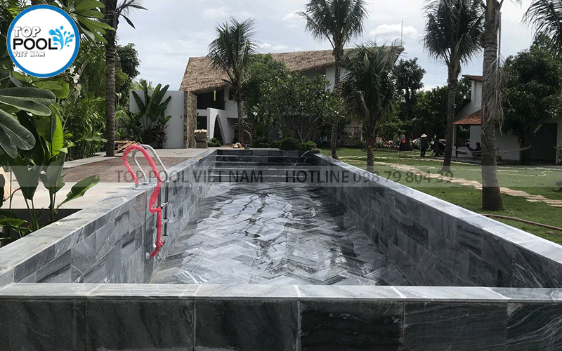 kích thước bể bơi gia đình tại long an