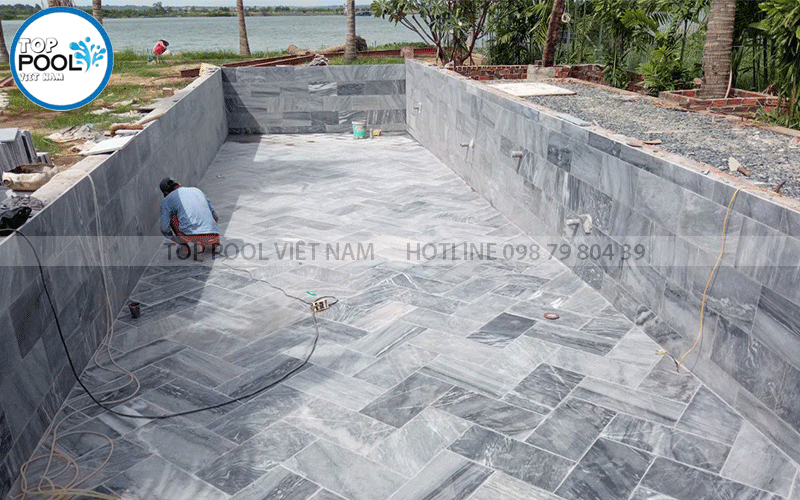 kích thước bể bơi gia đình tại tiền giang