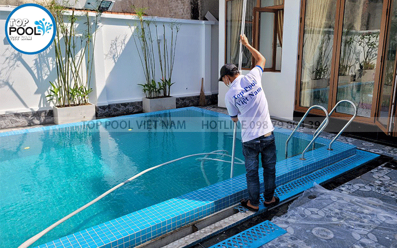 kích thước hồ bơi gia đình cần thơ