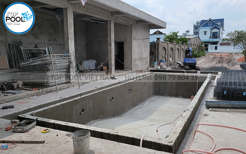 kích thước hồ bơi gia đình tại đồng nai