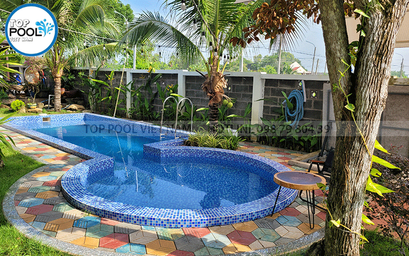 kích thước hồ bơi gia đình tại bà rịa