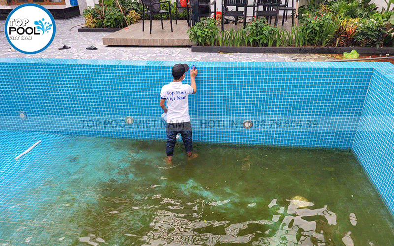 kích thước hồ bơi gia đình tại bình phước