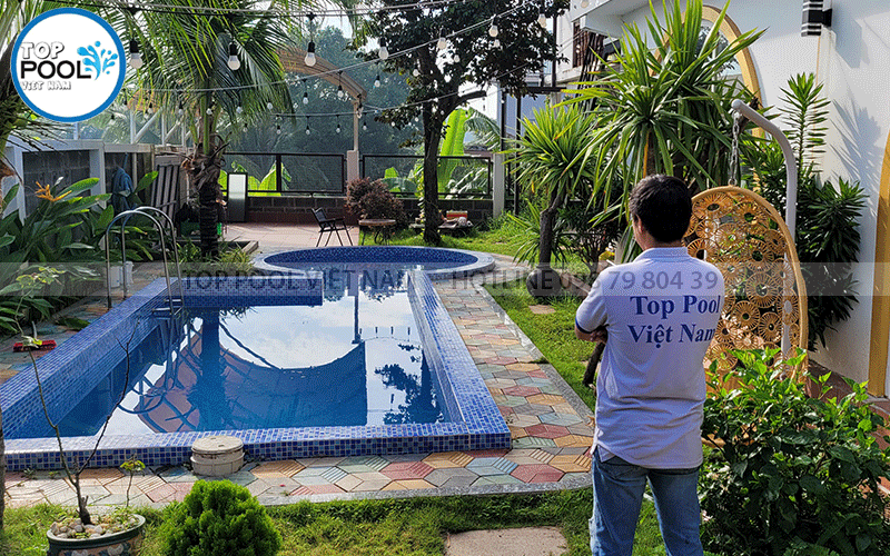 Kích thước hồ bơi gia đình tại Vũng Tàu