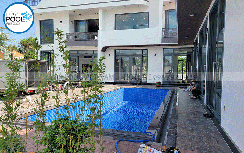 kích thước hồ bơi gia đình tp.hcm