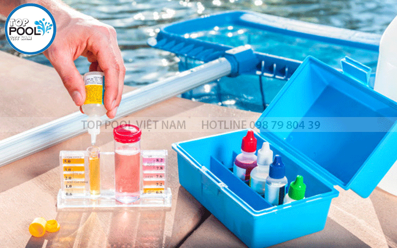 Cách kiểm tra nồng độ hóa chất trong nước hồ bơi