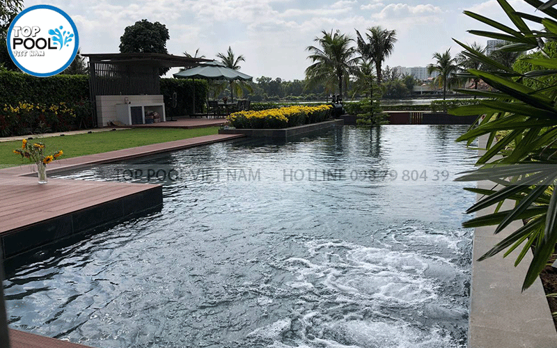 kinh nghiệm thi công bể bơi gia đình tại Tiền Giang