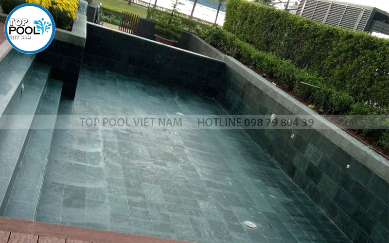 kinh nghiệm thi công bể bơi gia đình tại Long An