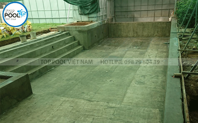 kinh nghiệm thi công bể bơi gia đình tại Tây Ninh