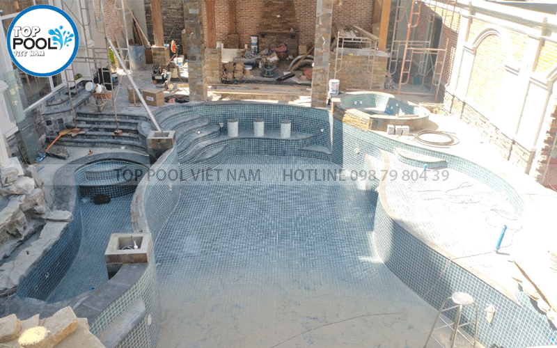 kỹ thuật xây dựng bể bơi tại Long An