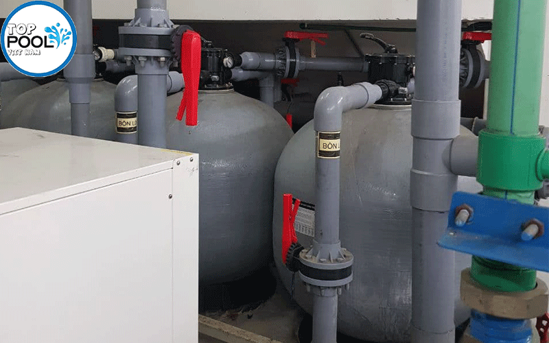 lắp đặt bình lọc emaux v900