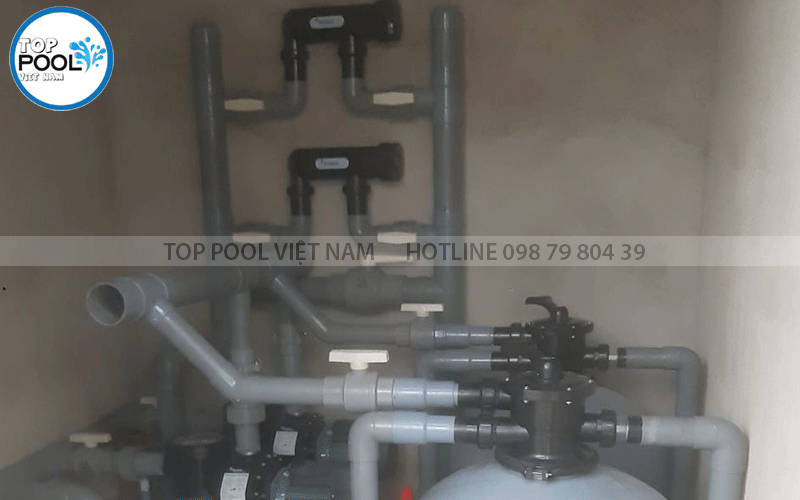 lắp đặt bộ Cell máy điện phân muối Emaux