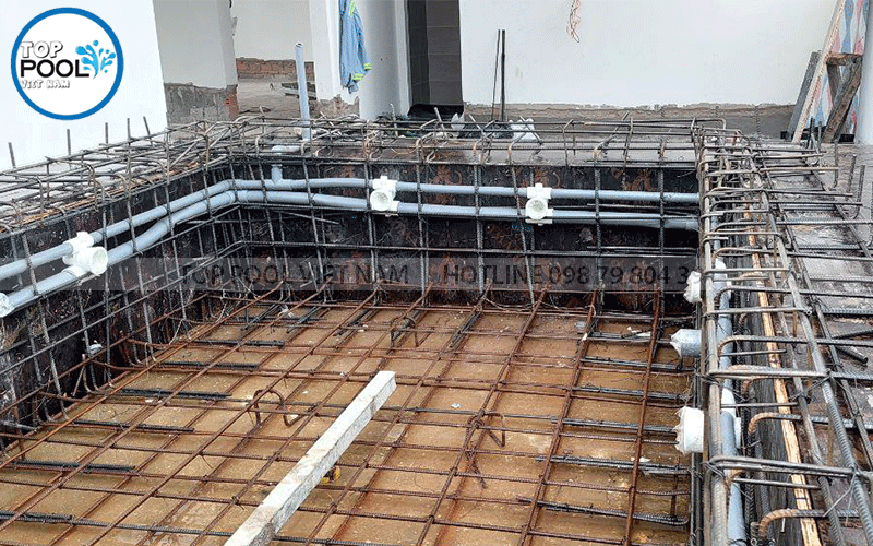 lắp đặt đường ống bể sục