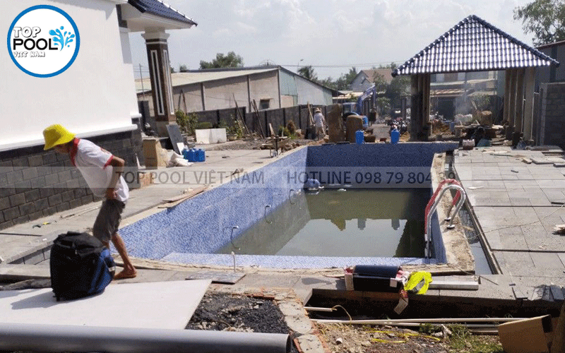 lắp đặt hồ bơi tại Long An