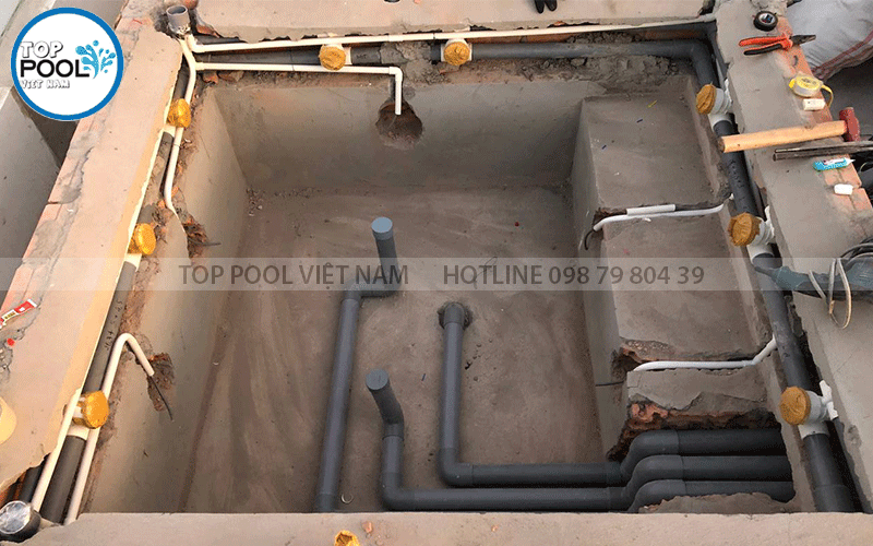 lắp đặt hồ jacuzzi ngoài trời