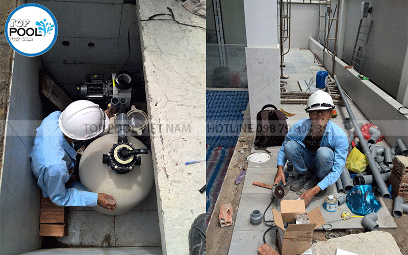 lọc nước hồ bơi