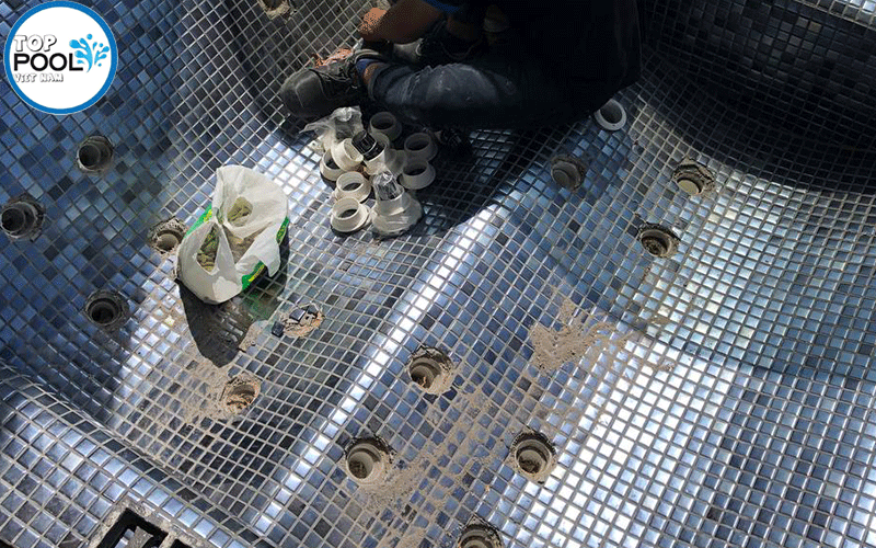 lắp đặt mắt massager