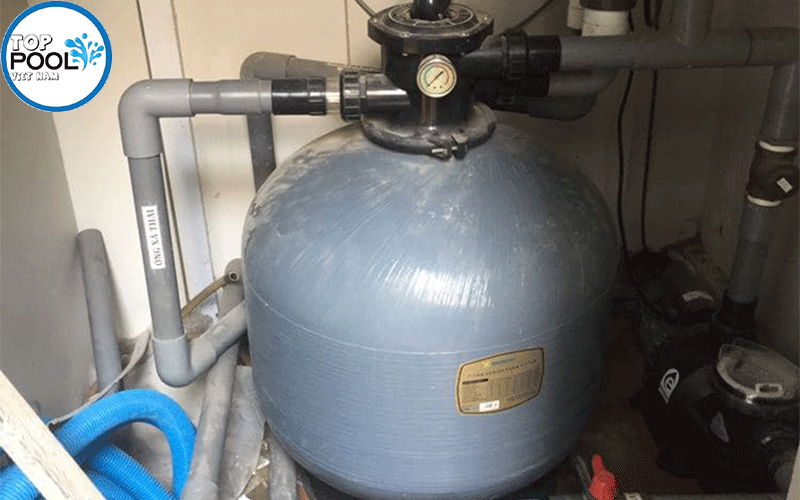 lắp đặt máy bơm hồ bơi emaux sc050