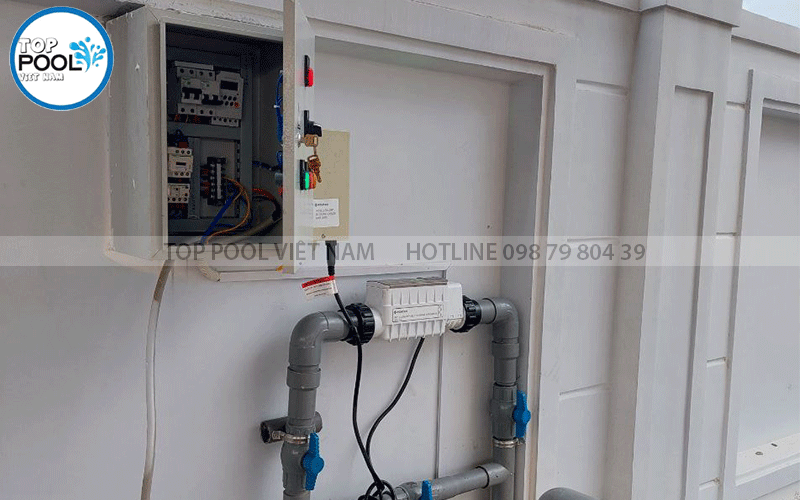 lắp đặt máy điện phân muối Pentair IntelliChlor IC20