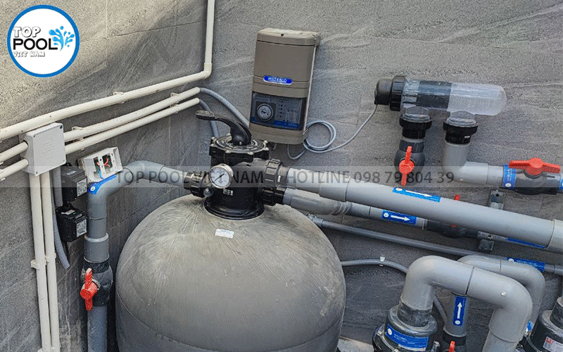 lắp đặt máy điện phân muối waterco