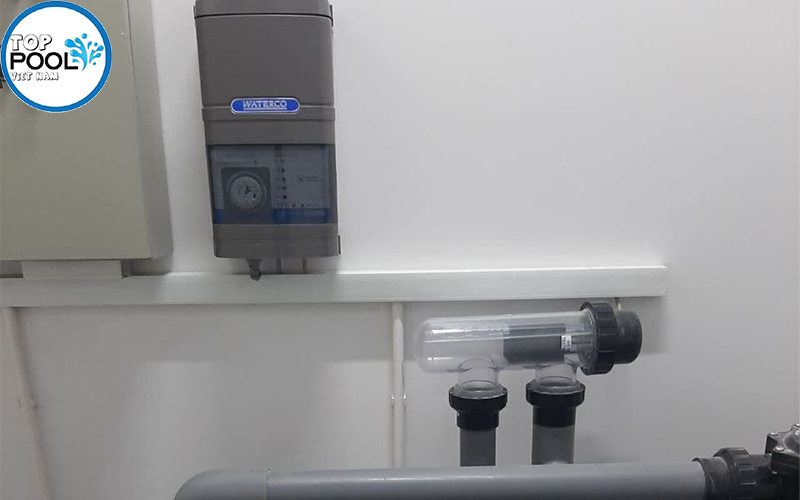 Lắp đặt máy điện phân muối Waterco ST 2500 