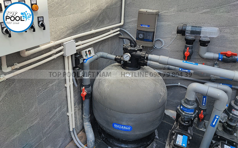 lắp đặt máy điện phân muối waterco
