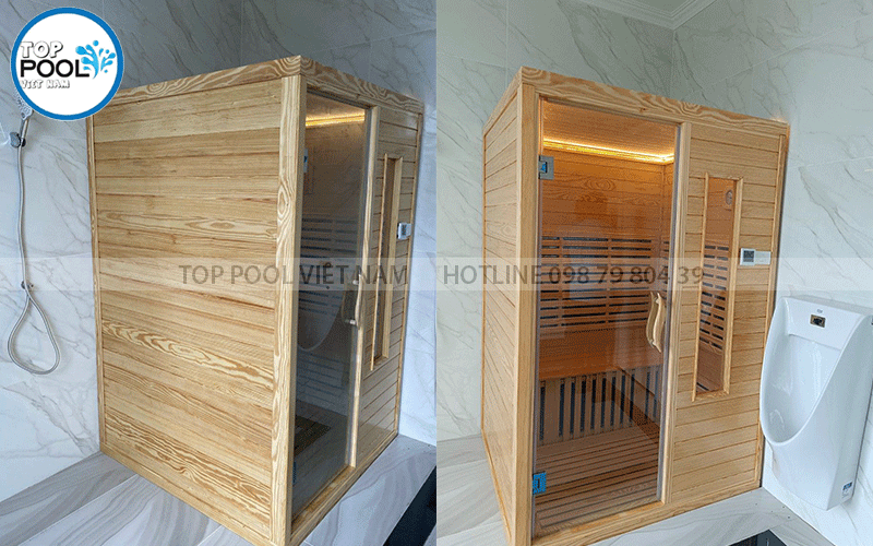 lắp đặt phòng xông hơi khô tại công trình