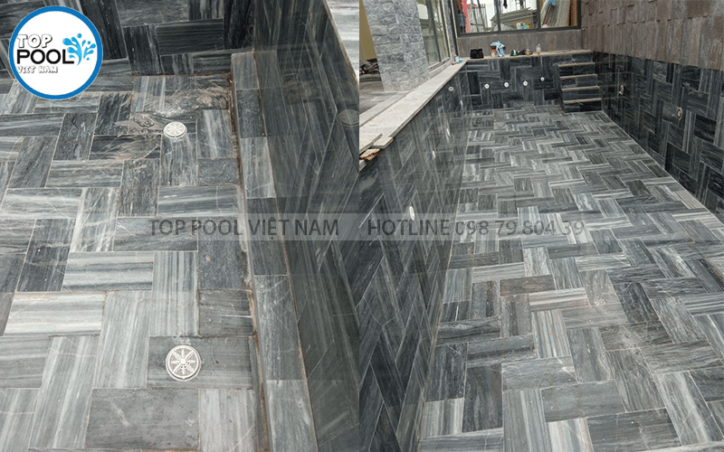 lắp đặt phụ kiện hồ bơi gia đình