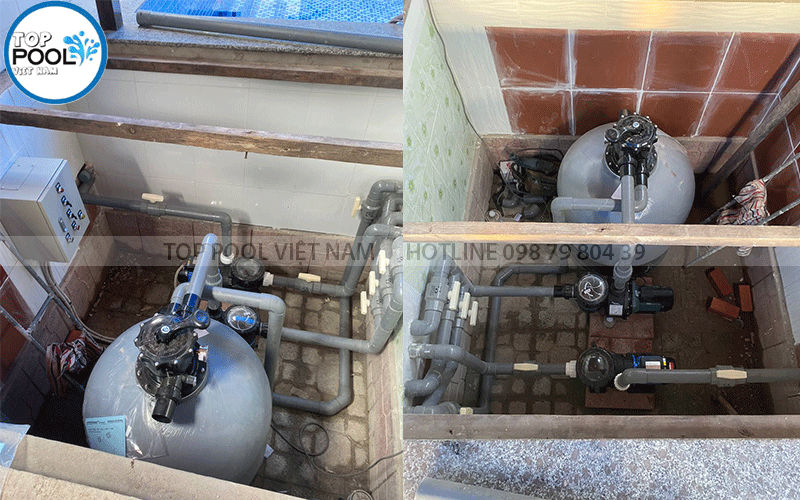 thiết bị hồ bơi