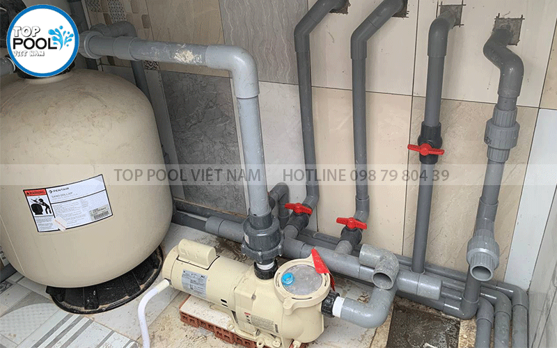 lắp đặt thiết bị hồ bơi giá rẻ