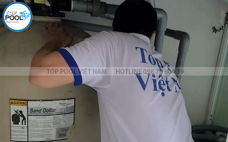 lắp đặt thiết bị lọc nước hồ bơi tại quận 2