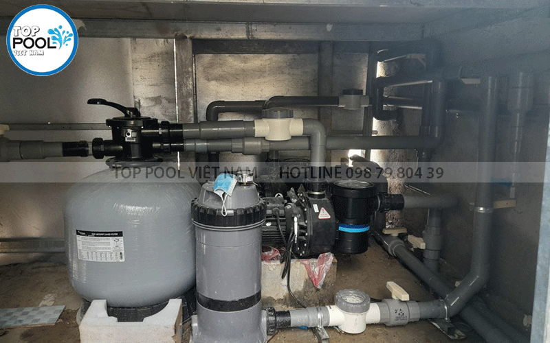 lọc bể bơi thông minh