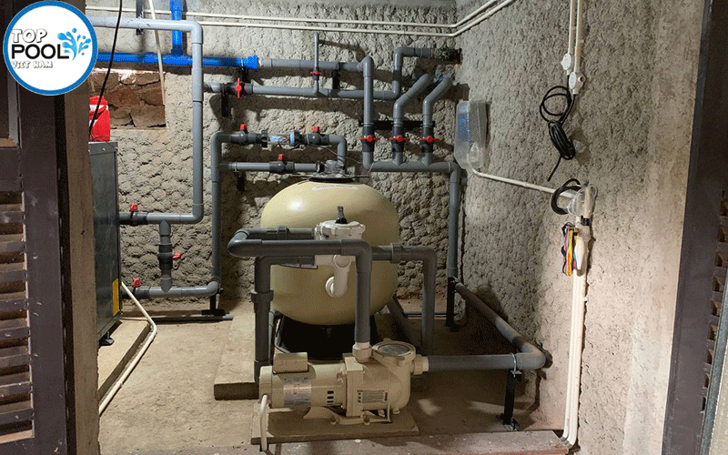lọc nước hồ bơi khách sạn