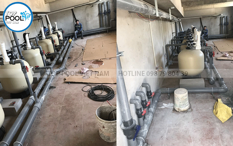 lọc nước bể bơi